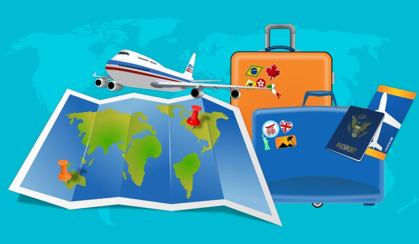 Traveler holding a passport and insurance documents, symbolizing the importance of buying travel insurance before going abroad.